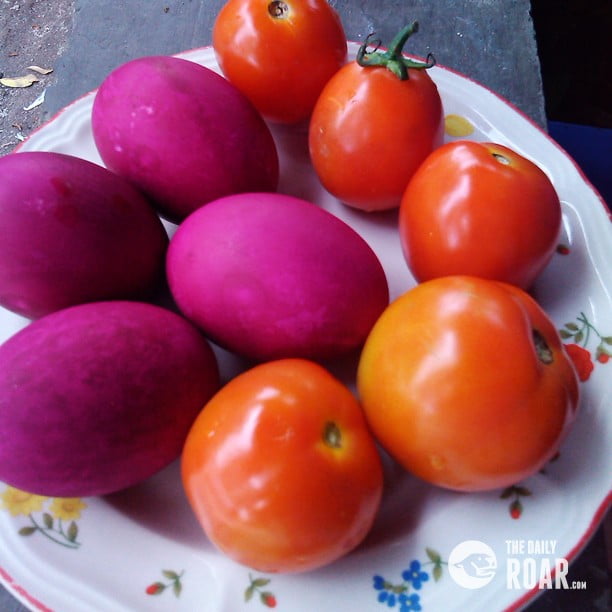 Partners In Crime Salted Eggs And Tomatoes The Daily Roar - 